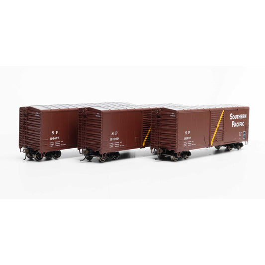 HO 40' Modern Box Car SP #191099 #191478 #191637 (ATH69441)