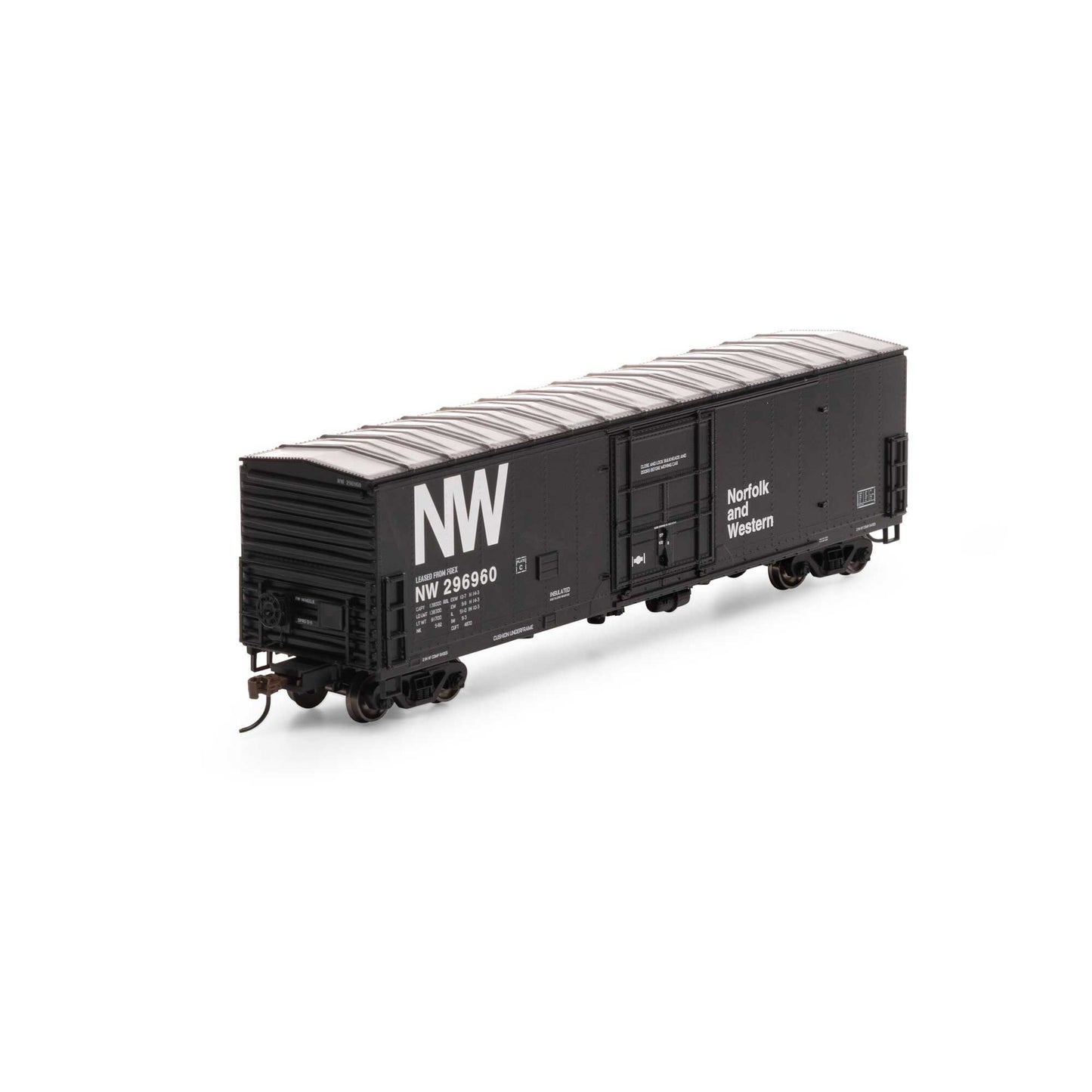 HO 50' Superior Plug Box N&W #296960 Plastic Model (ATH71056)