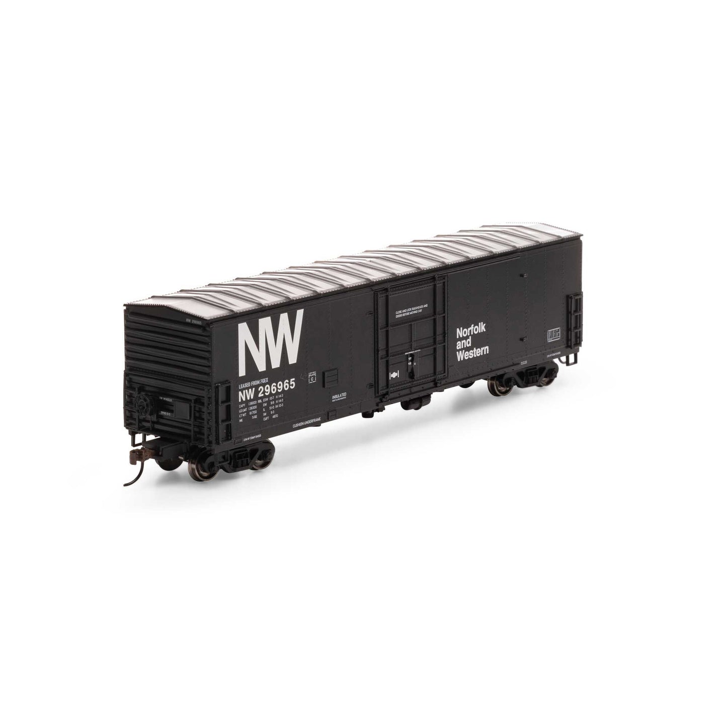HO 50' Superior Plug Box for N&W #296965 (ATH71057)