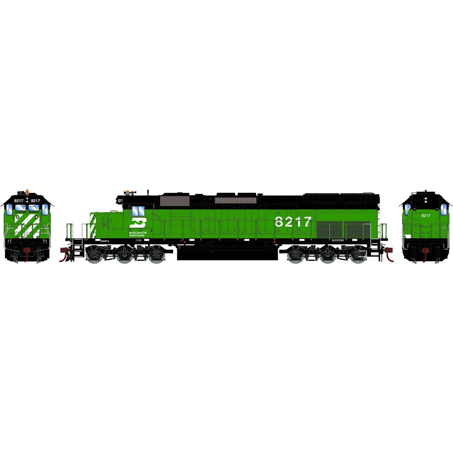 HO SD40T-2 Locomotive LL BN #8217 (ATH71751)