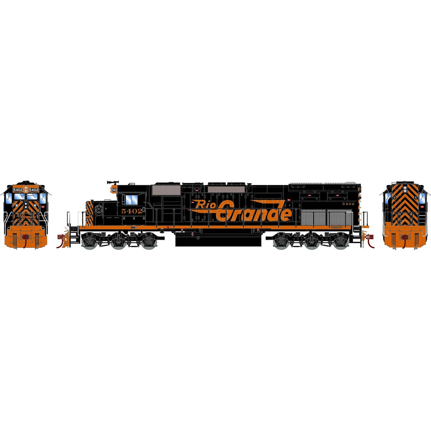 HO SD40T-2 Locomotive D&RGW #5402 (ATH71752)