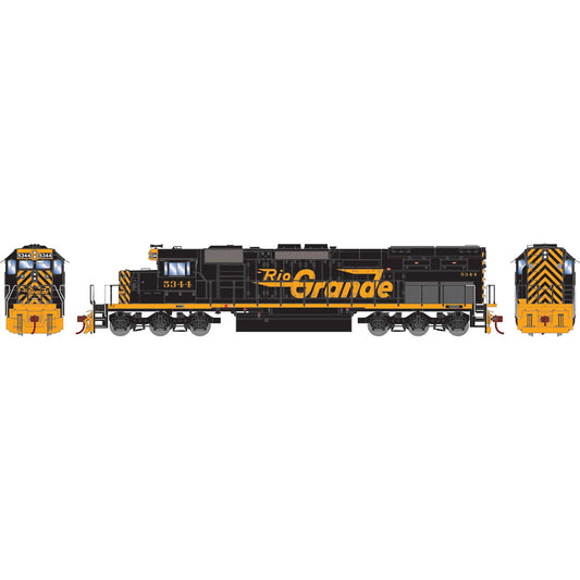 HO RTR SD40T-2 D&RGW #5344 Diesel-Electric Locomotive (ATH72071)