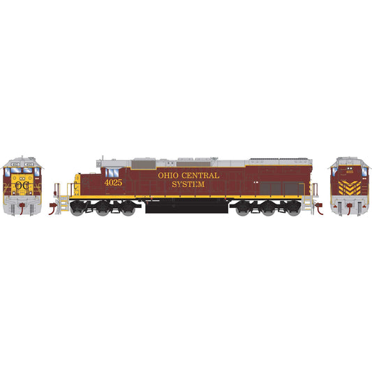 HO RTR SD40T-2 Ohio Central #4025 (ATH72076)