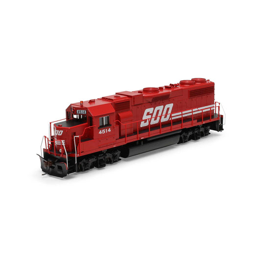 HO GP38-2 Locomotive Sound-Ready with Speaker SOO #4514 (ATH72207)