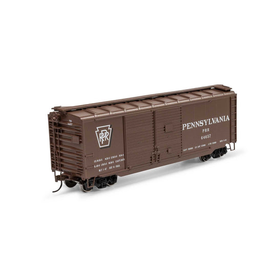 HO 40' Express Boxcar PRR #64657 Plastic Model (ATH72246)
