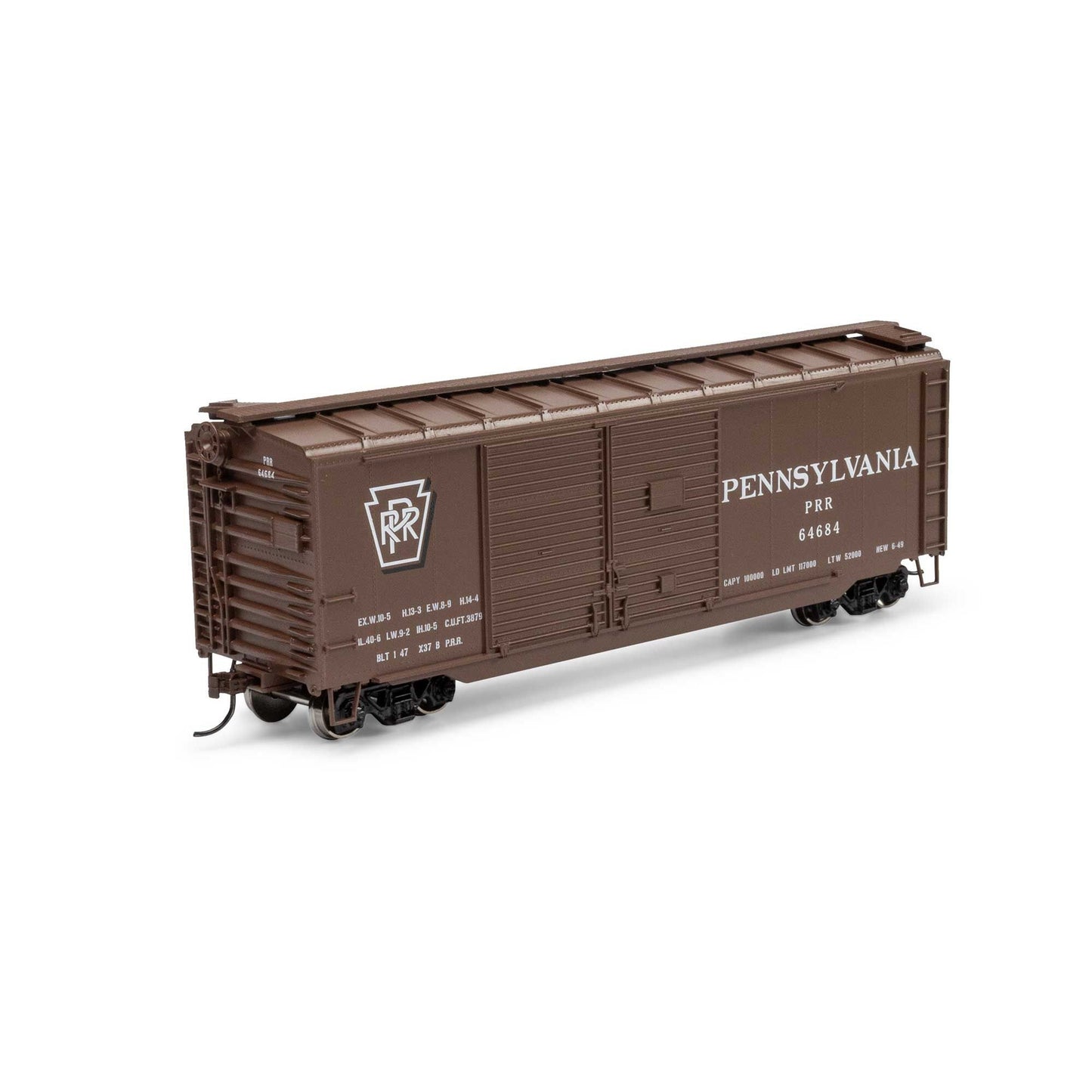 HO 40' Express Box PRR #64684 (ATH72247)