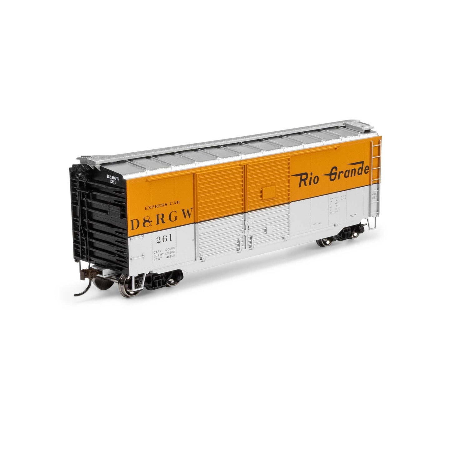 HO 40' Express Boxcar D&RGW #261 (ATH72255)