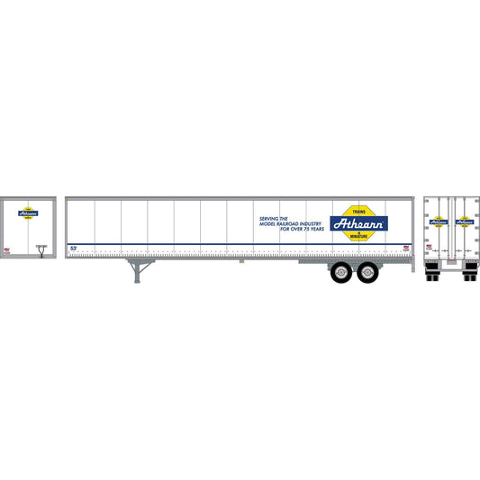 HO RTR 53' Wabash Plate Trailer (ATH72801)