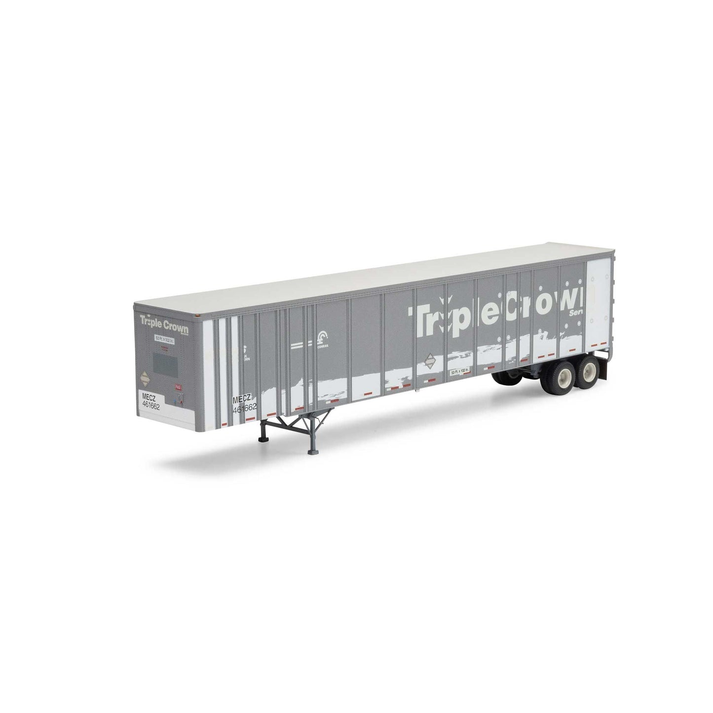 HO 53' Wabash Plate Trailer (ATH72822)