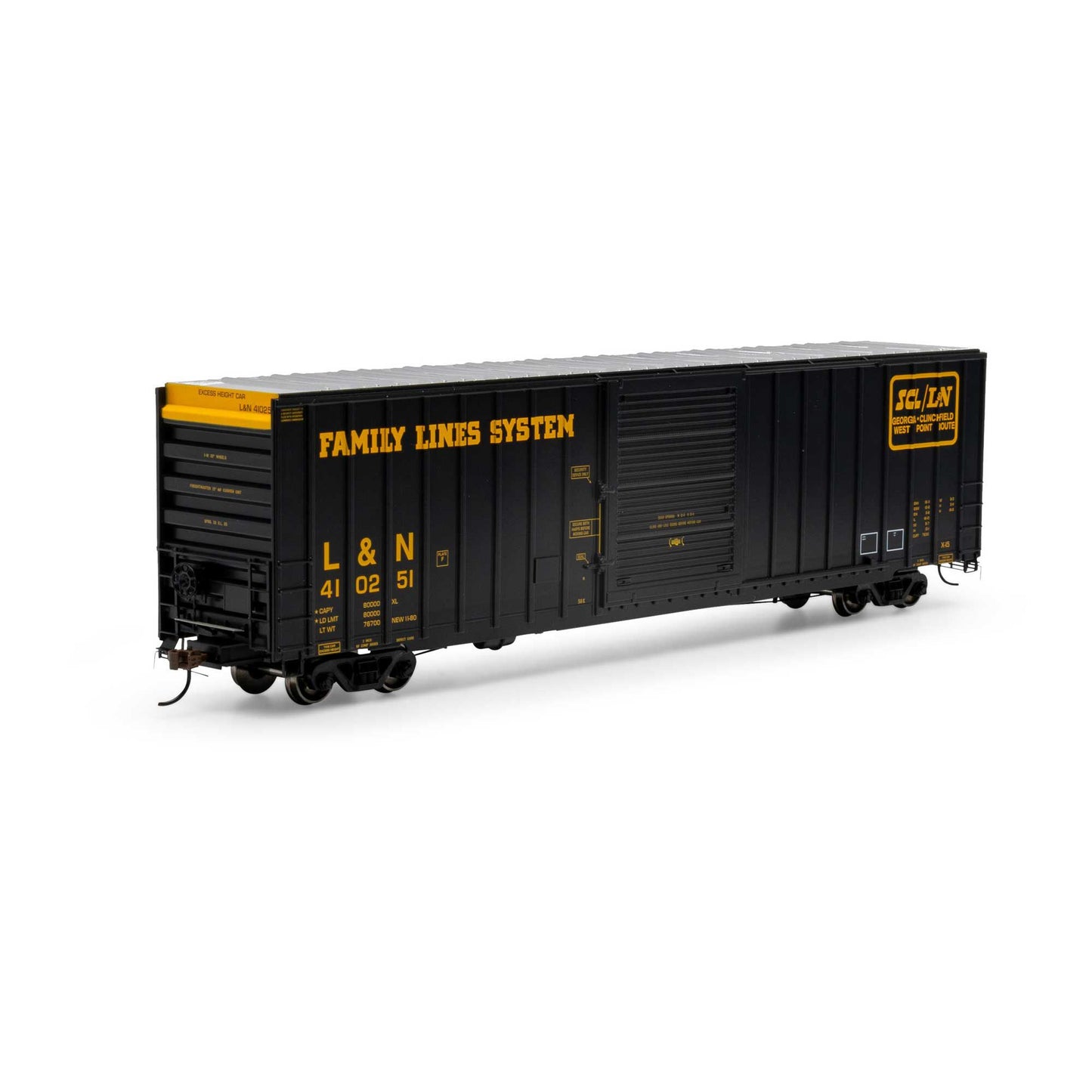 HO 60' ICC Hi-Cube Boxcar L&N #410251 (ATH72838)