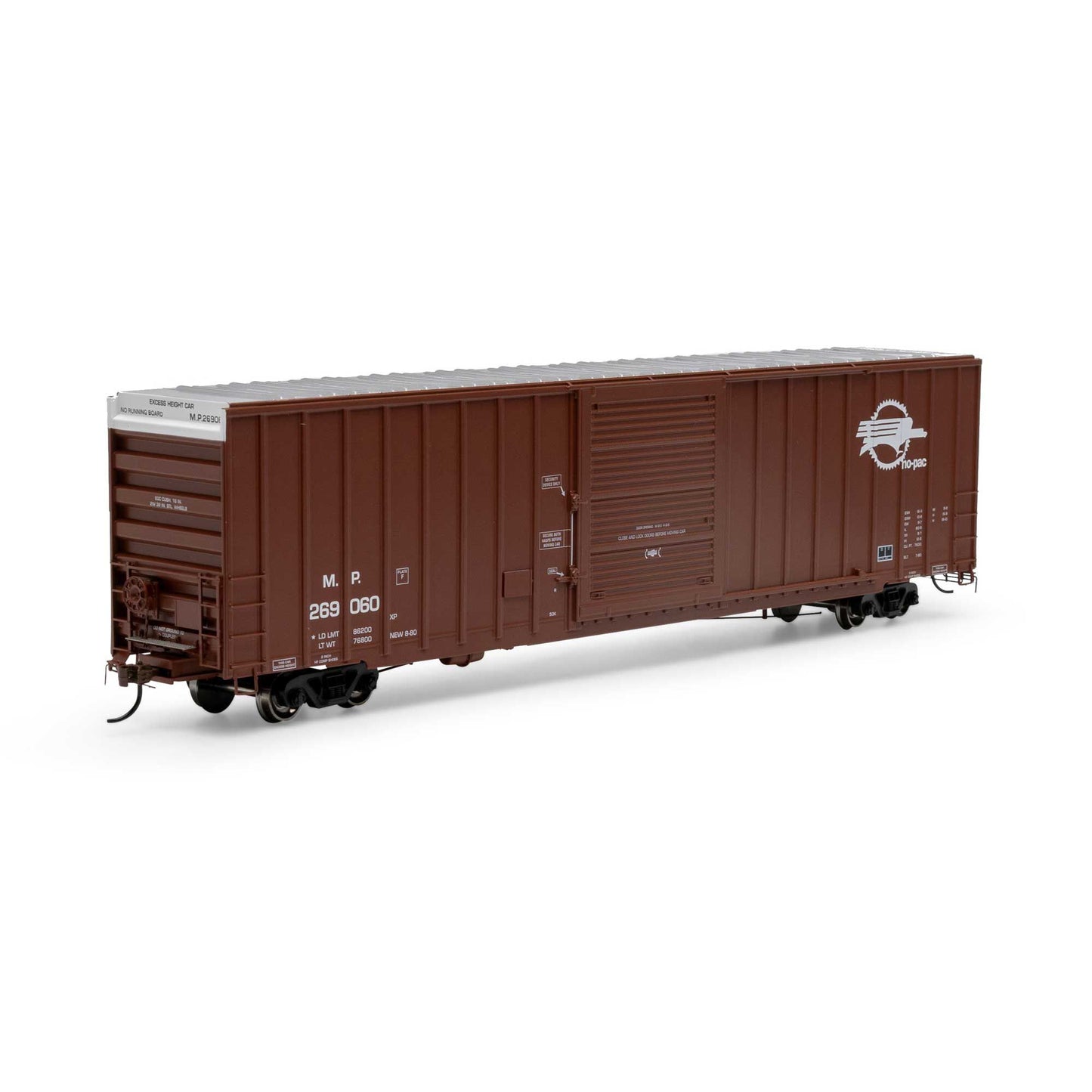 HO 60' ICC Hi-Cube Boxcar Model (ATH72840)