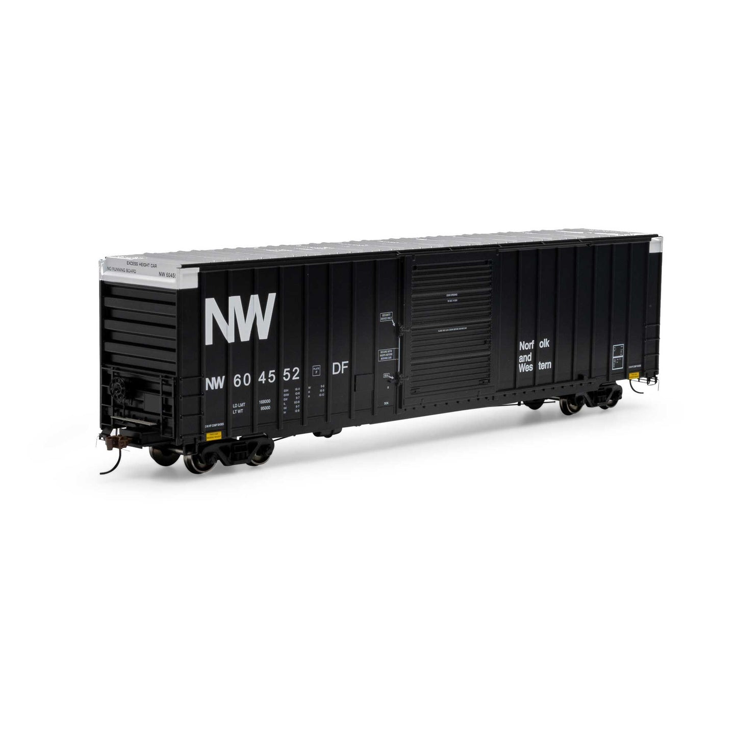 HO 60' ICC Hi-Cube Boxcar N&W #604552 (ATH72843)