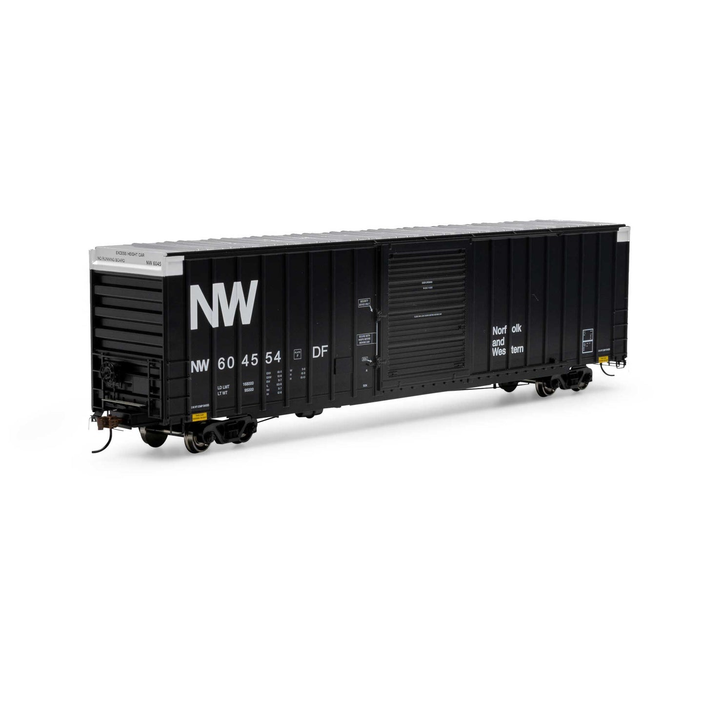 HO 60' ICC Hi-Cube Boxcar Norfolk & Western #604554 (ATH72844)