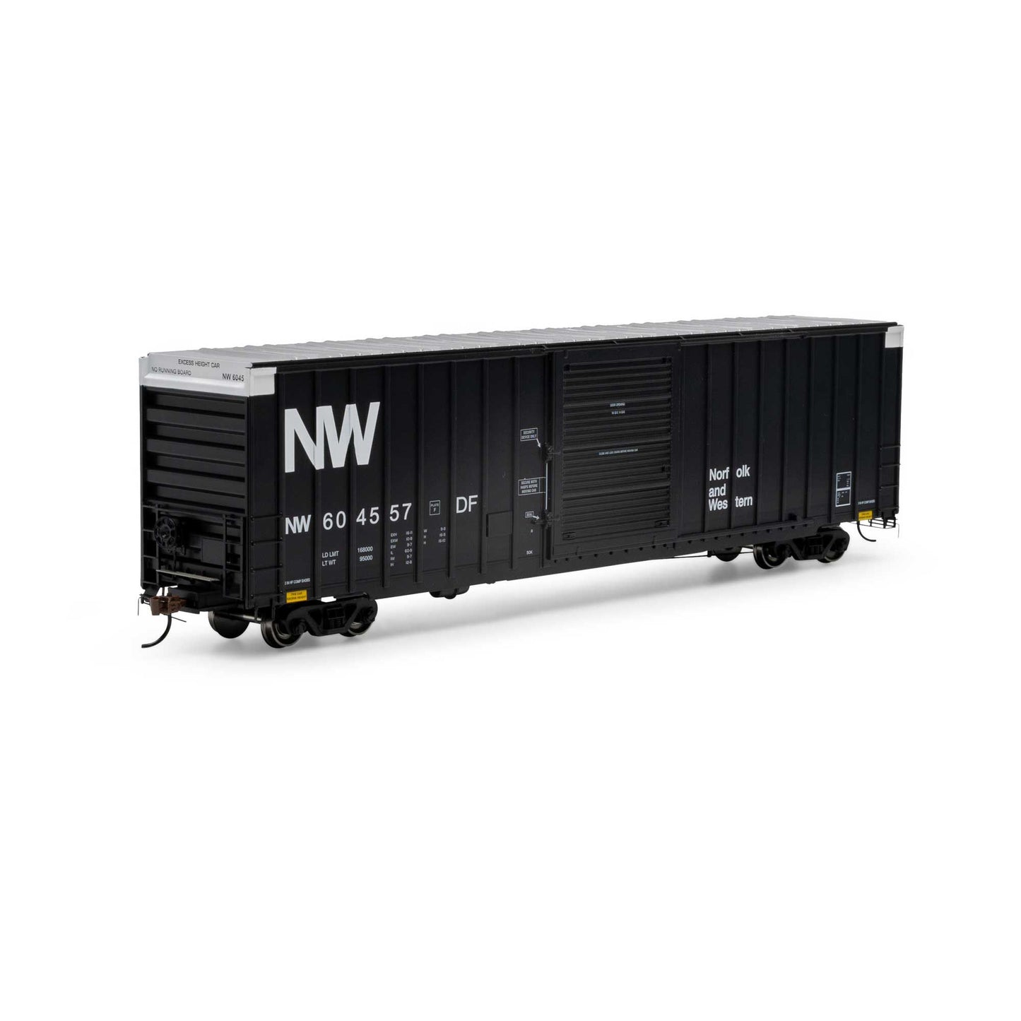 HO 60' ICC Hi-Cube Boxcar Norfolk & Western #604557 (ATH72845)