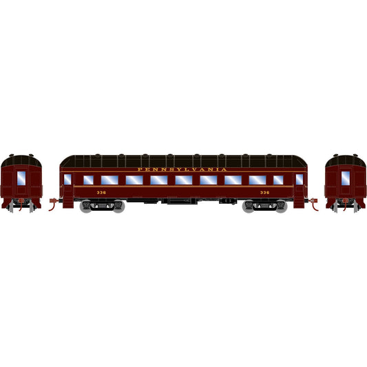 HO RTR Arch Roof Coach PRR #336 (ATH73030)