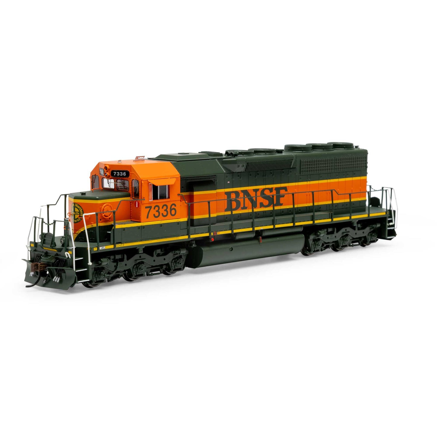 HO SD40-2 Locomotive with DCC and Sound, BNSF Rebuilt #7336 (ATH73732)