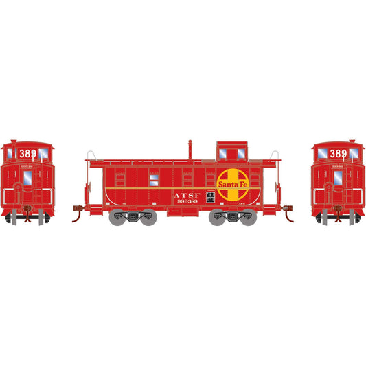 HO Cupola Caboose ATSF #999389 (ATH74027)