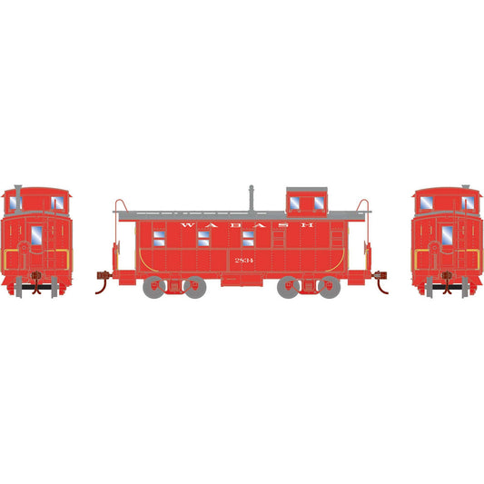 HO Cupola Caboose Wabash #2834 (ATH74033)