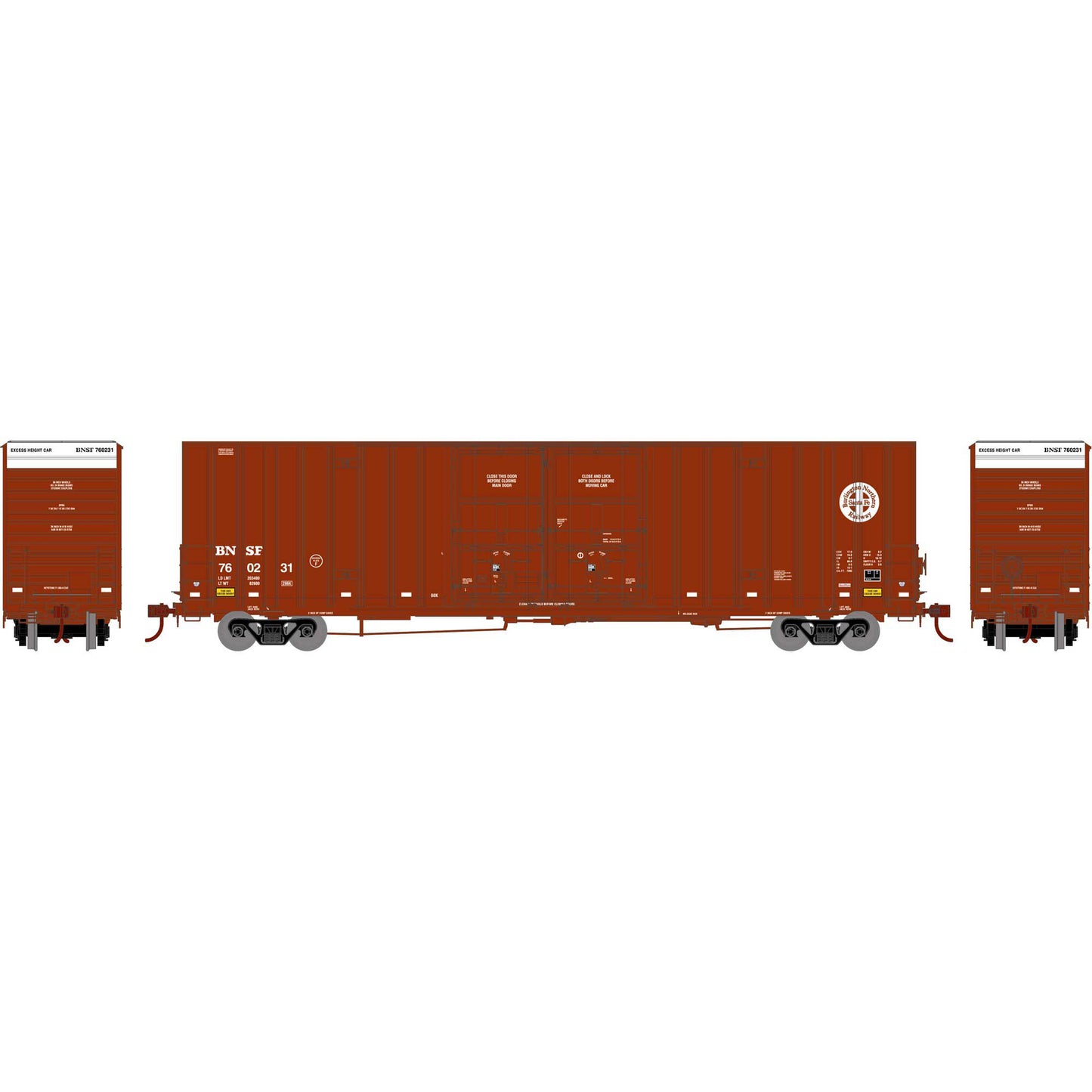 HO 60' Gunderson Boxcar BNSF 760231 (ATH75320)