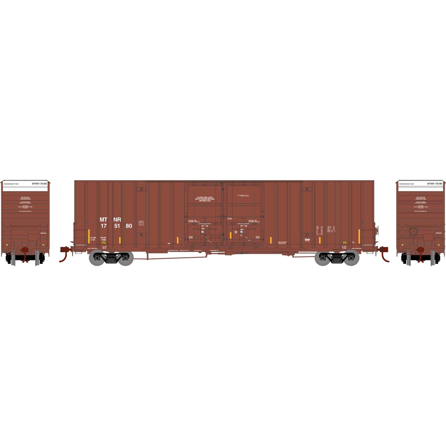 HO 60' Gunderson Boxcar Model (ATH75326)