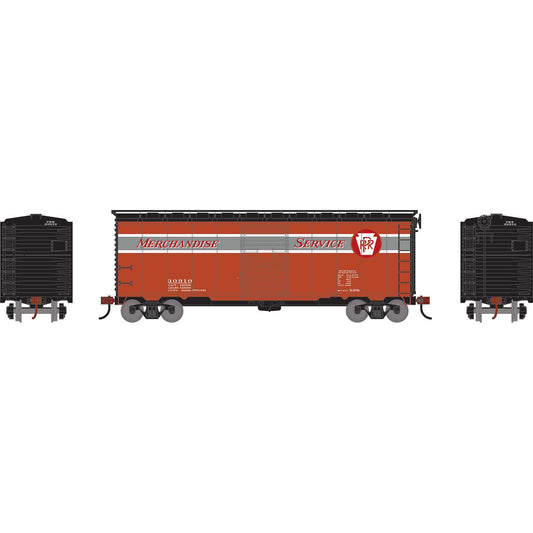 HO 40' Youngstown Door Box PRR #30910 (ATH75343)