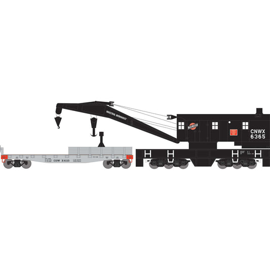 HO 200T Crane/Tender C&NW/CGW #6365/X4119 (ATH75426)