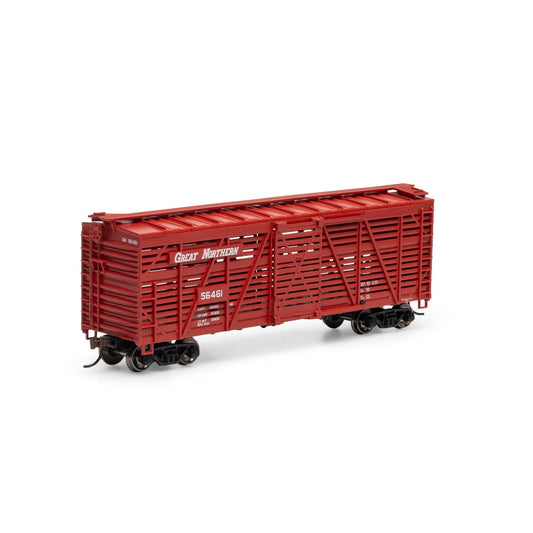 HO 40' Stock Car GN #56461 Plastic Model (ATH75999)