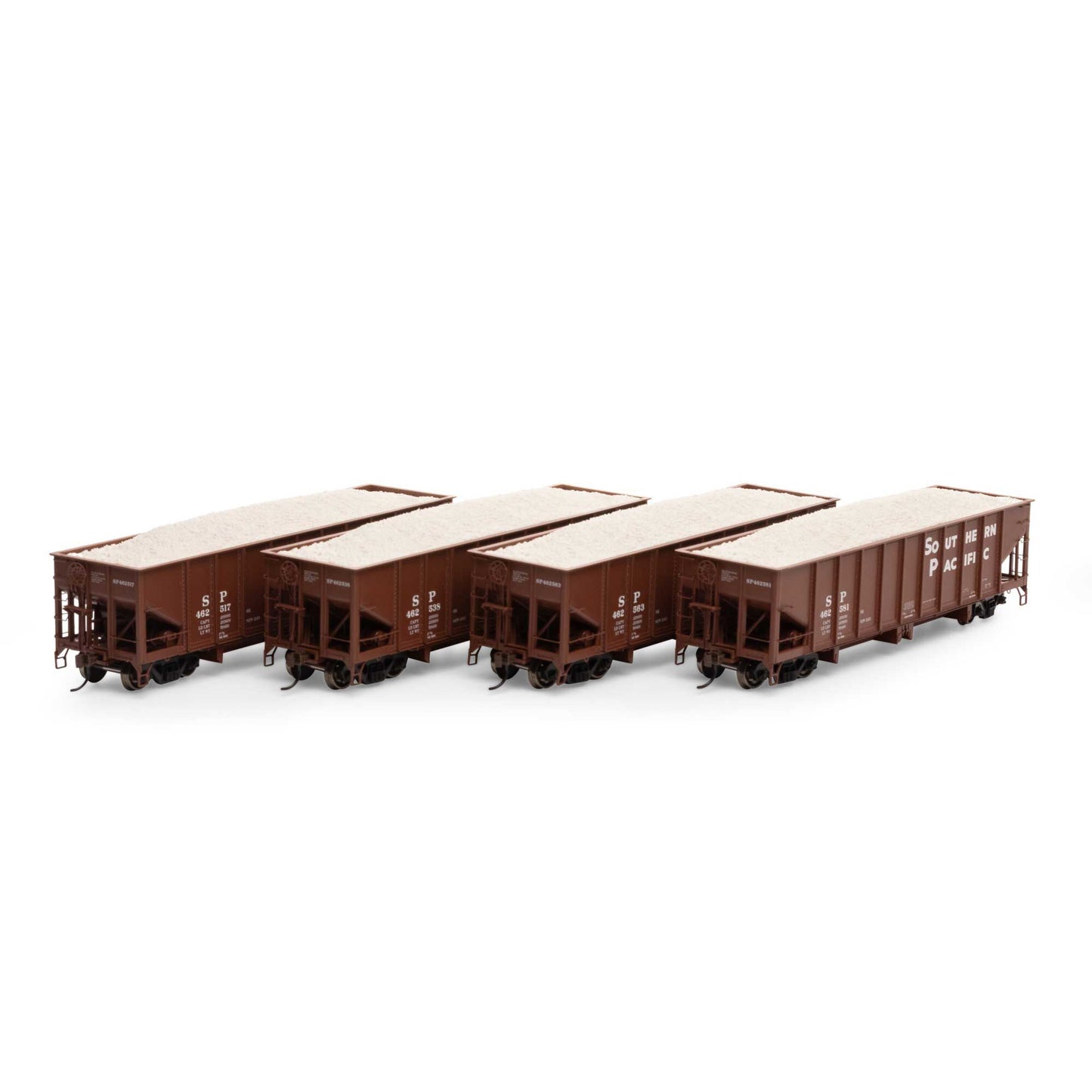 HO 40' Ribbed 3-Bay Ballast Hopper (ATH7646)