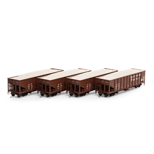 HO 40' Ribbed 3-Bay Ballast Hopper (ATH7646)