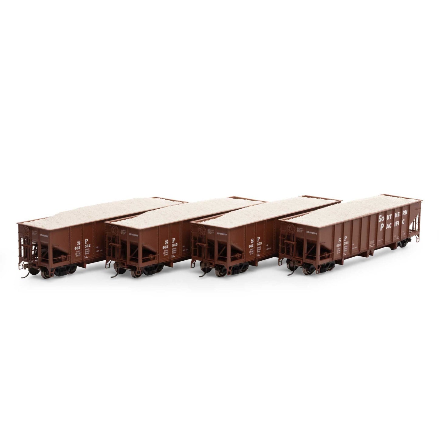 HO 40' Ribbed 3-Bay Ballast Hopper SP #2 (ATH7647)