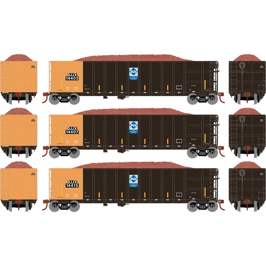HO Thrall High Side Gondola with Load DJJX #3 (ATH7667)
