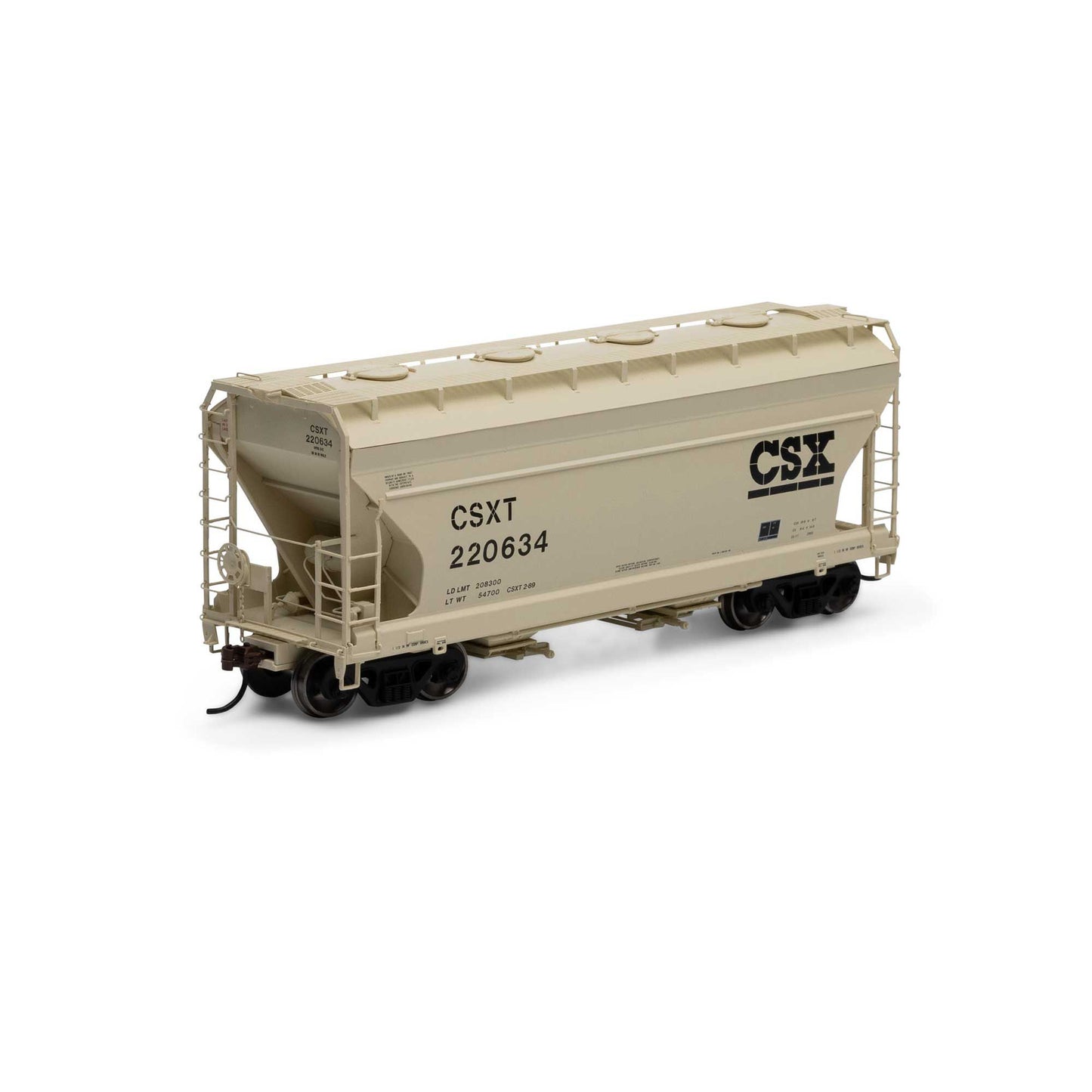 HO ACF 2970 Covered Hopper CSXT #220634 (ATH81053)