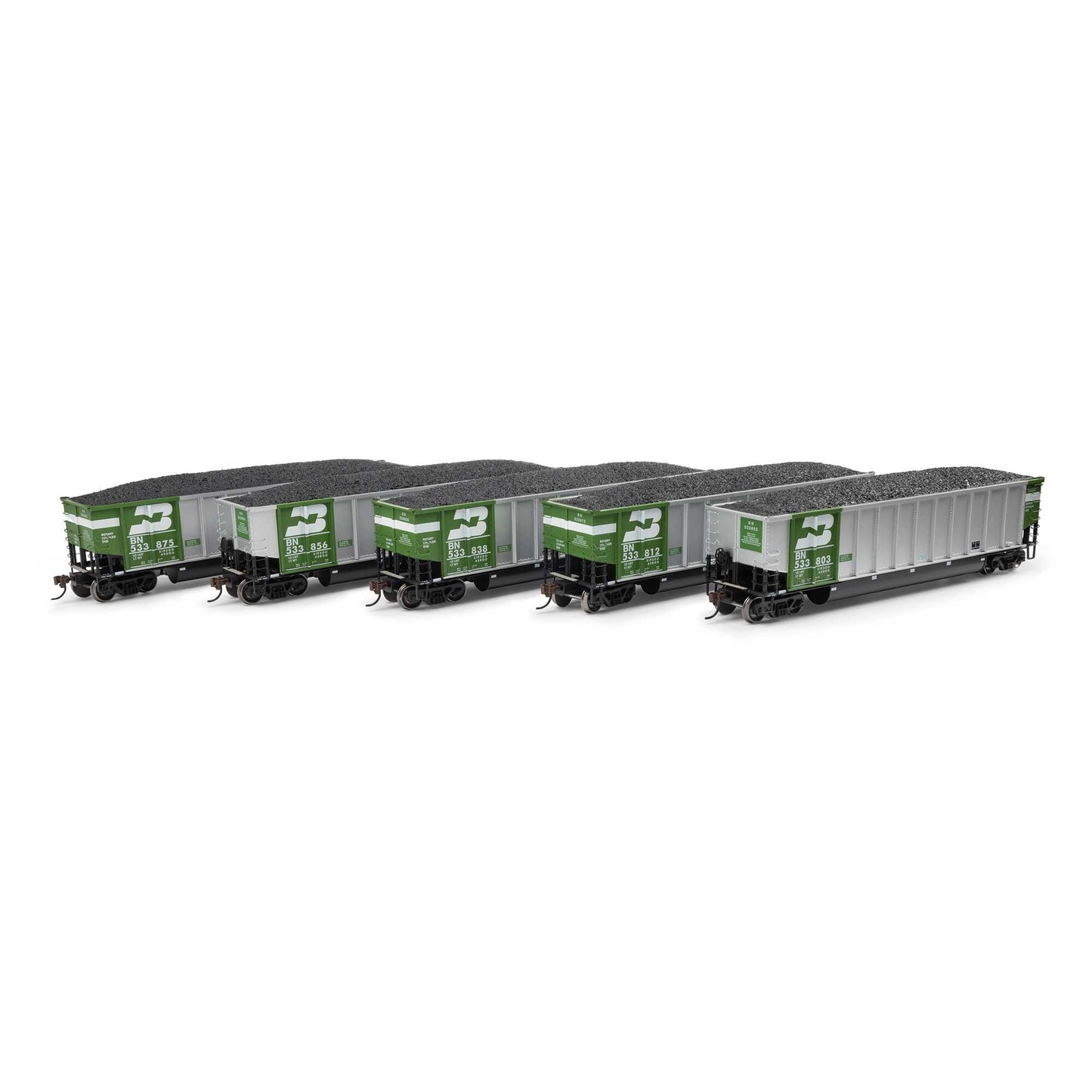 HO Bethgon Coalporter with Load Burlington Northern #2 (ATH81593)