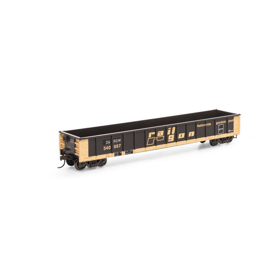 HO 52' Mill Gondola D&RGW #340057 (ATH8184)