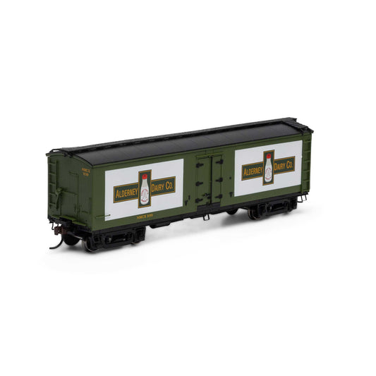 HO 40' Pfaudler Milk Car Alderney Dairy #109 (ATH84718)