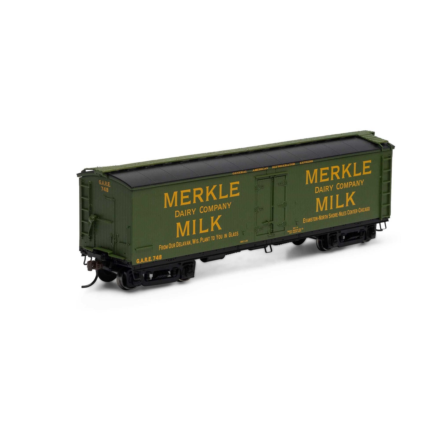 HO 40' Pfaudler Milk Car Model (ATH84719)