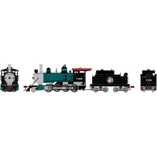 HO Old Time 2-8-0 Locomotive GN #1140 (ATH84979)