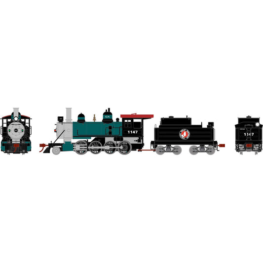 HO Old Time 2-8-0 Locomotive GN #1147 (ATH84980)