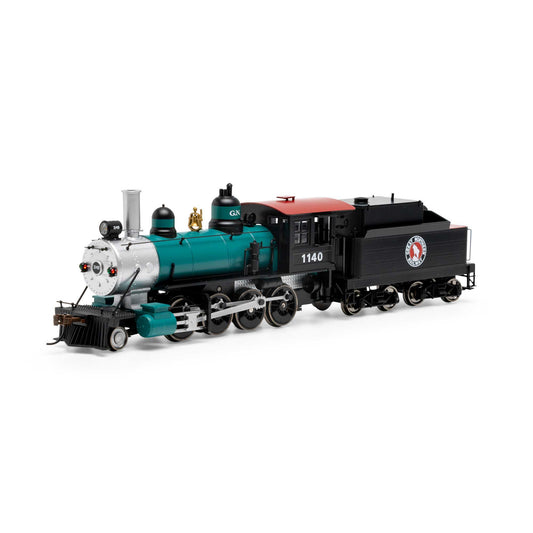 HO Old Time 2-8-0 Locomotive with DCC & Sound GN #1140 (ATH85009)