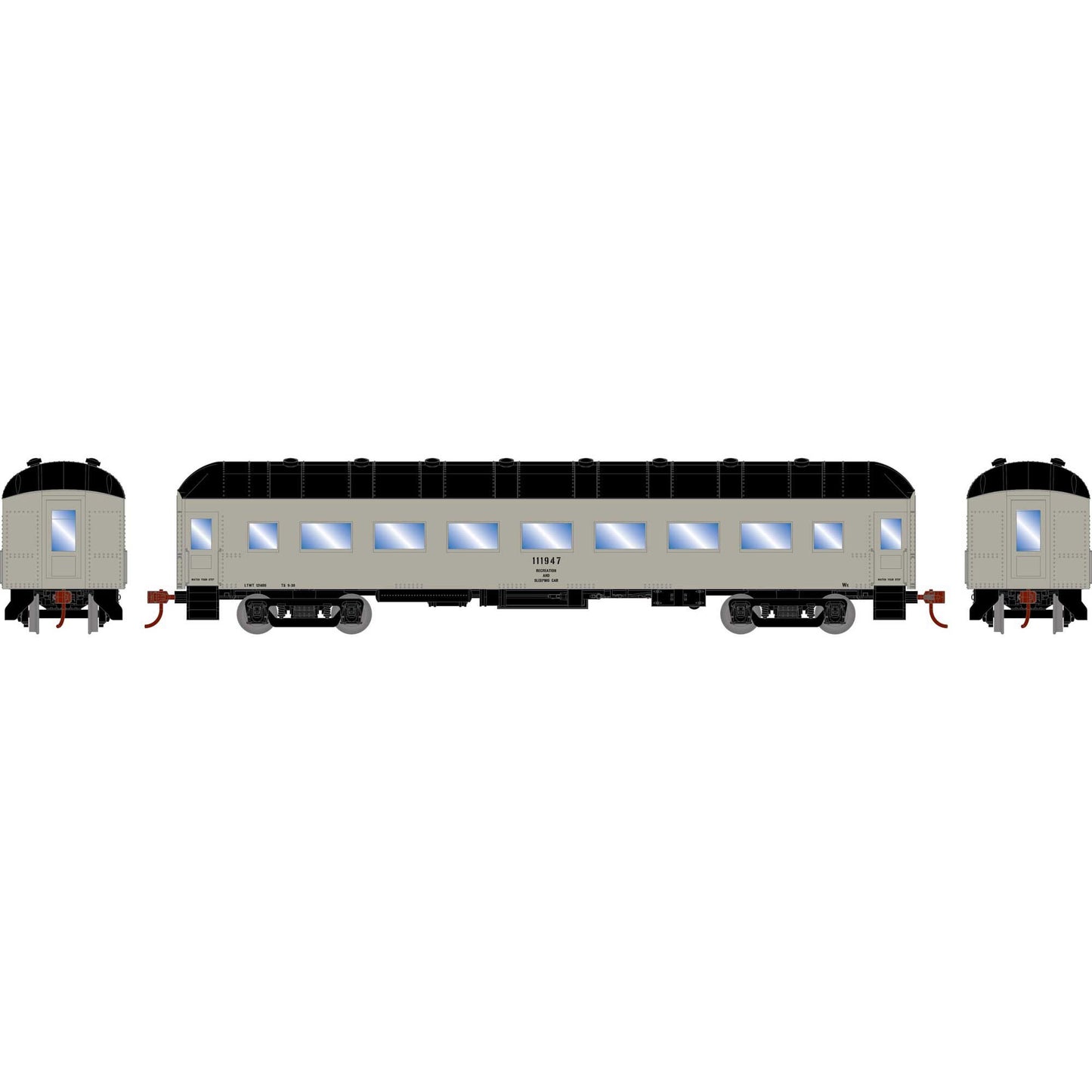 HO RTR Arch Roof Coach MOW #111947 (ATH86615)