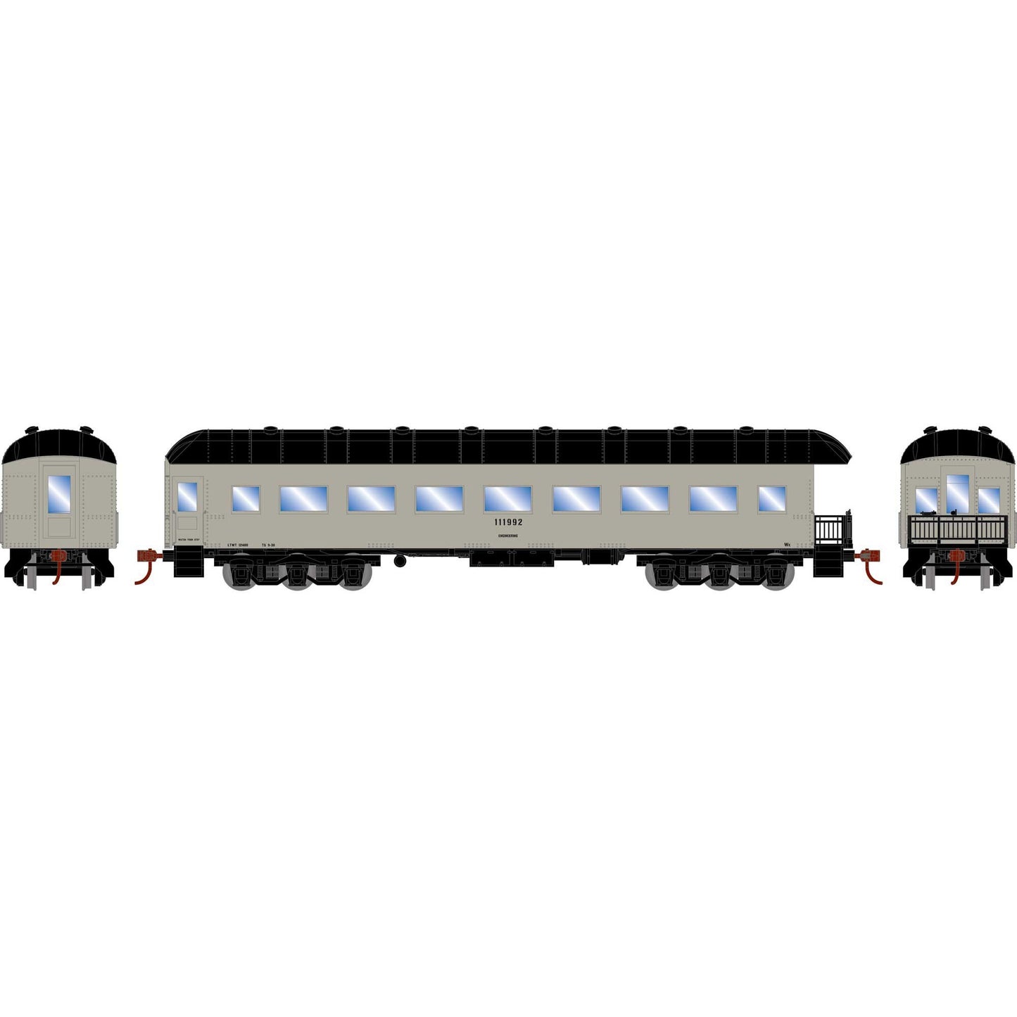 HO RTR Arch Roof Observation, MOW #111992 (ATH86635)