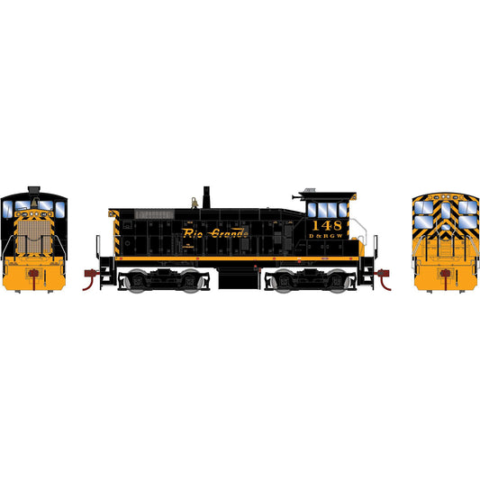 HO SW1000 Locomotive D&RGW #148 (ATH86743)