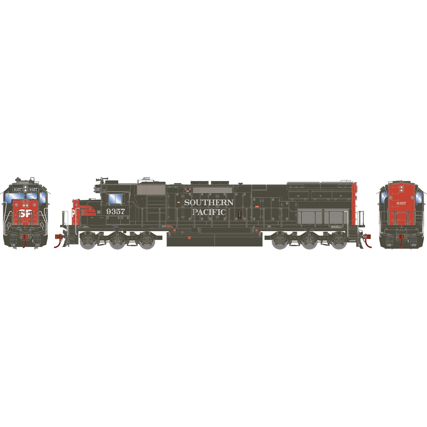 HO SD45T-2 Locomotive Southern Pacific #9357 (ATH86871)