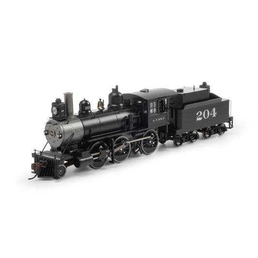HO RTR Old Time 2-6-0 Mogul ATSF #204 (ATH87210)