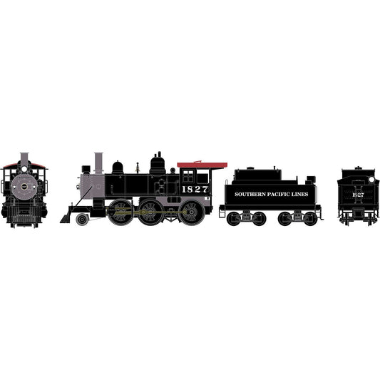 HO RTR Old Time 2-6-0 Mogul Southern Pacific #1827 (ATH87219)