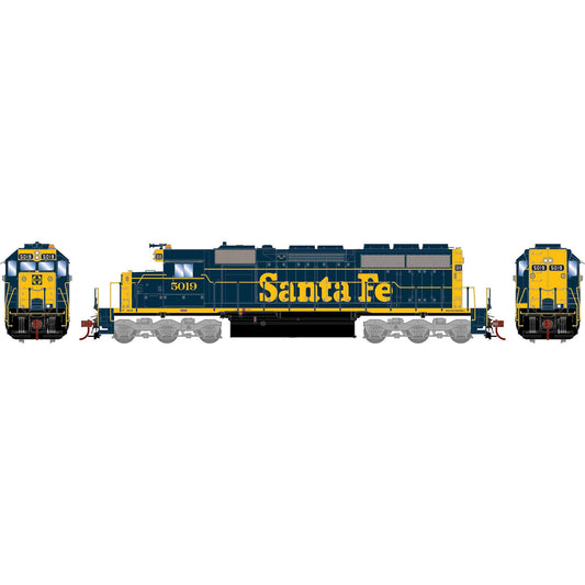 HO SD40 Locomotive Santa Fe #5019 (ATH87226)