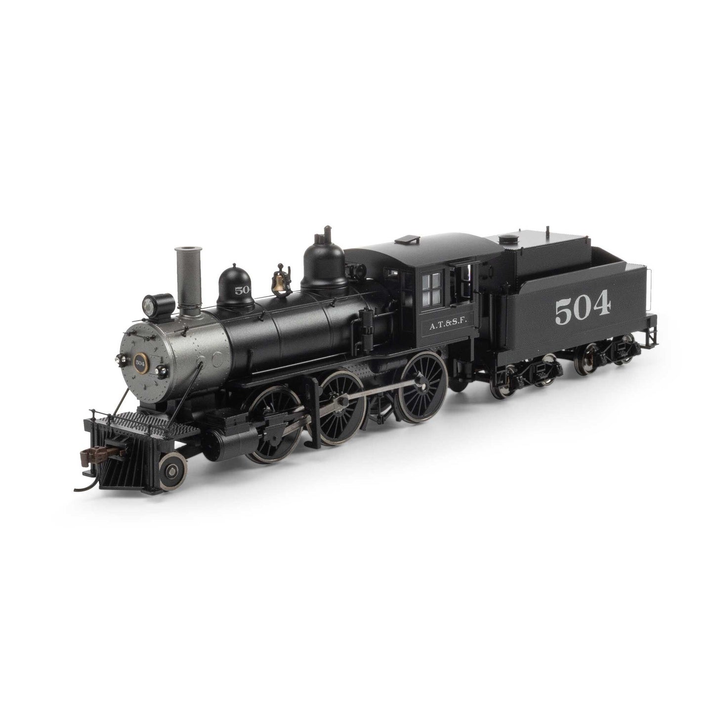 HO 2-6-0 Steam Locomotive ATSF #504 (ATH87238)