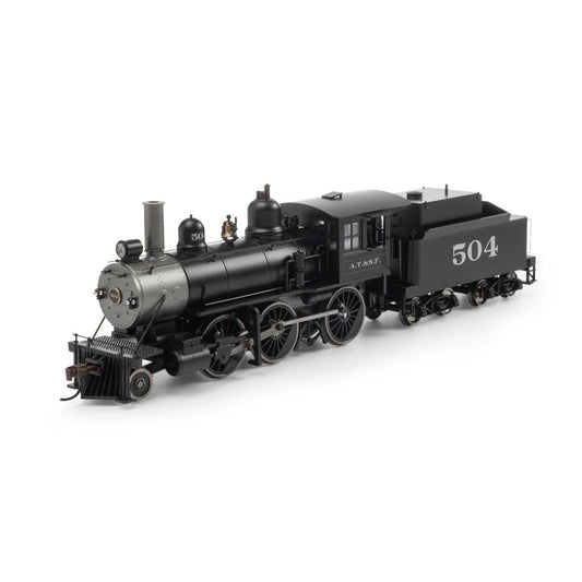 HO 2-6-0 Steam Locomotive ATSF #504 (ATH87238)