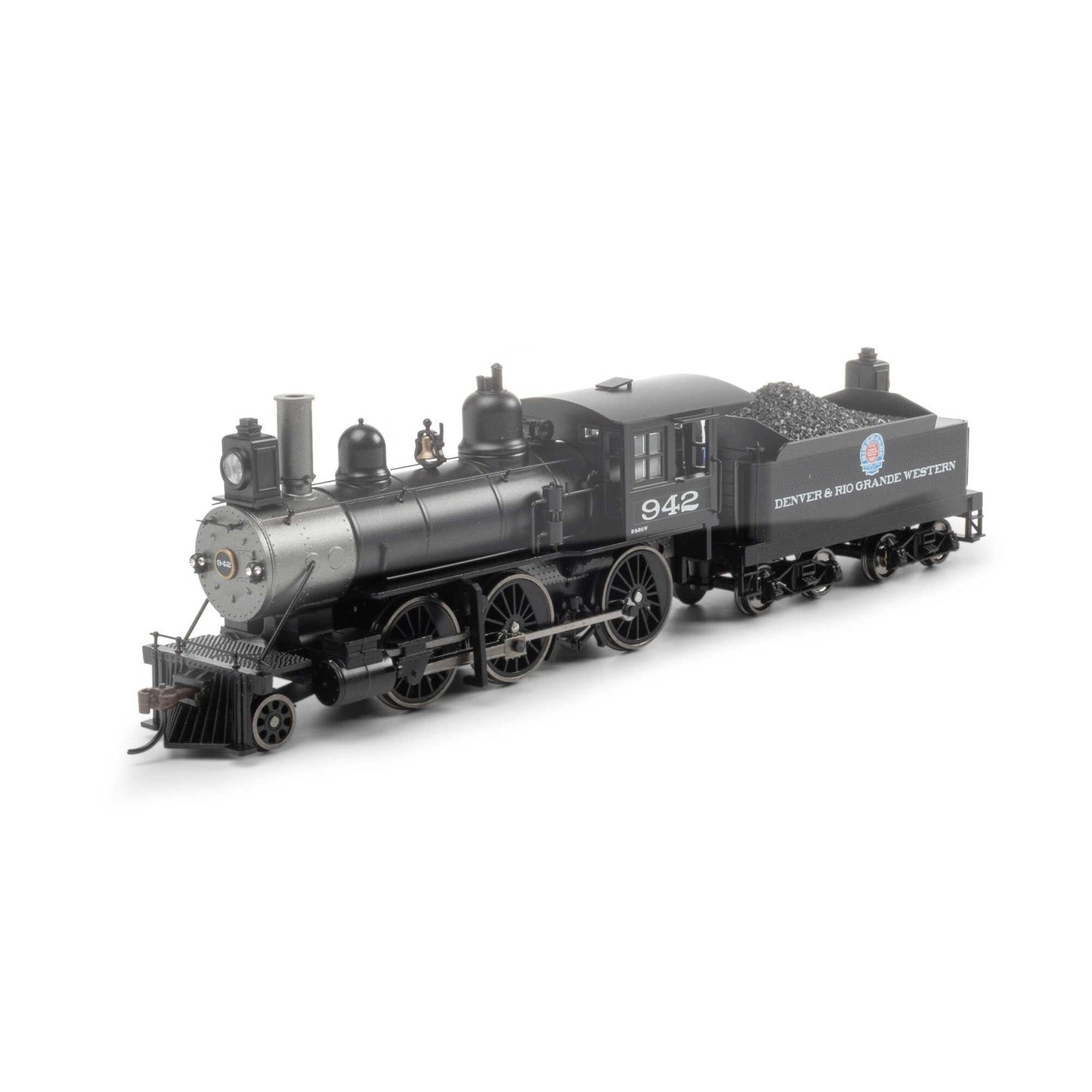 HO RTR Old Time 2-6-0 Mogul with DCC and Sound D&RGW #942 (ATH87313)