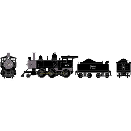 HO RTR Old Time 2-6-0 Mogul with DCC and Sound (ATH87315)